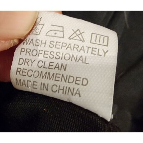 Black Flowy Long-Sleeve Babydoll Top XXL 100% Cotton Womens Boho Style With Scoo - Picture 16 of 16